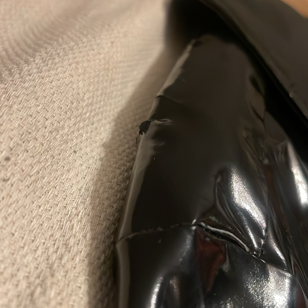 Black patent leather jacket - Picture 3 of 3